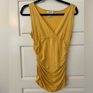 Ann Taylor LOFT Yellow Top